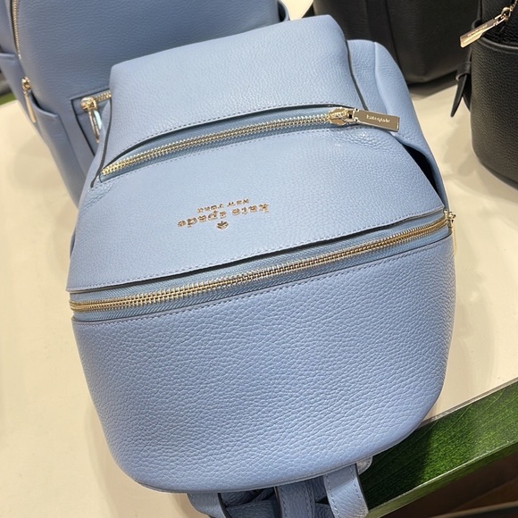 Kate Spade Leila Pebbled Leather Medium Dome Backpack
Dusty Blue - Picture 9 of 16